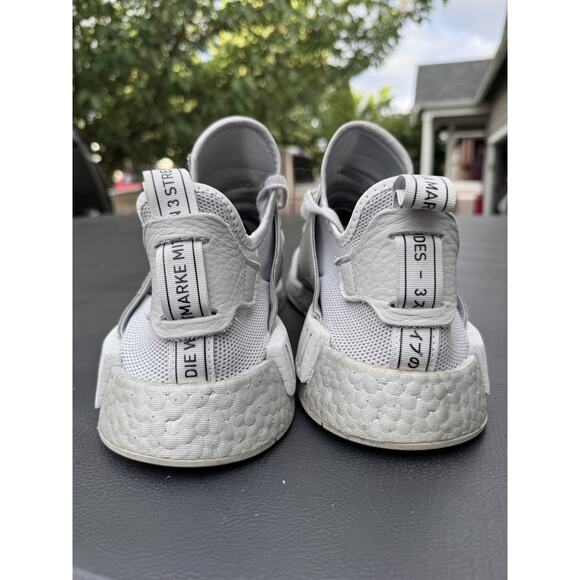 Adidas NMD XR1 Shoes Mens Size 14 Gray White Boost Mesh Athletic Running BY9923 - Picture 3 of 12